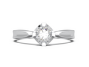 Geometric Solitaire Ring