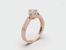 Geometric Solitaire Ring