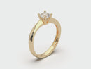 Graceful Solitaire Ring